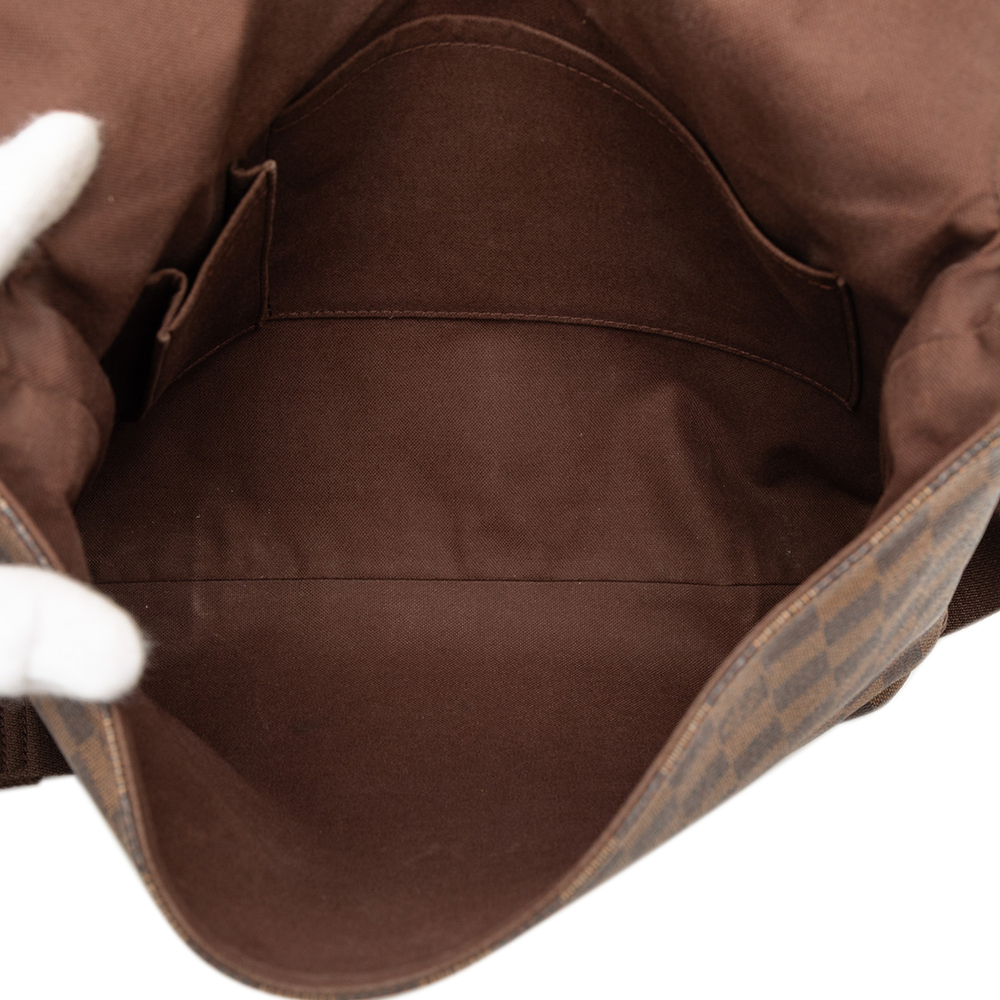 Pre-Loved Louis Vuitton Damier Ebene Brooklyn MM - Picture 4 of 8